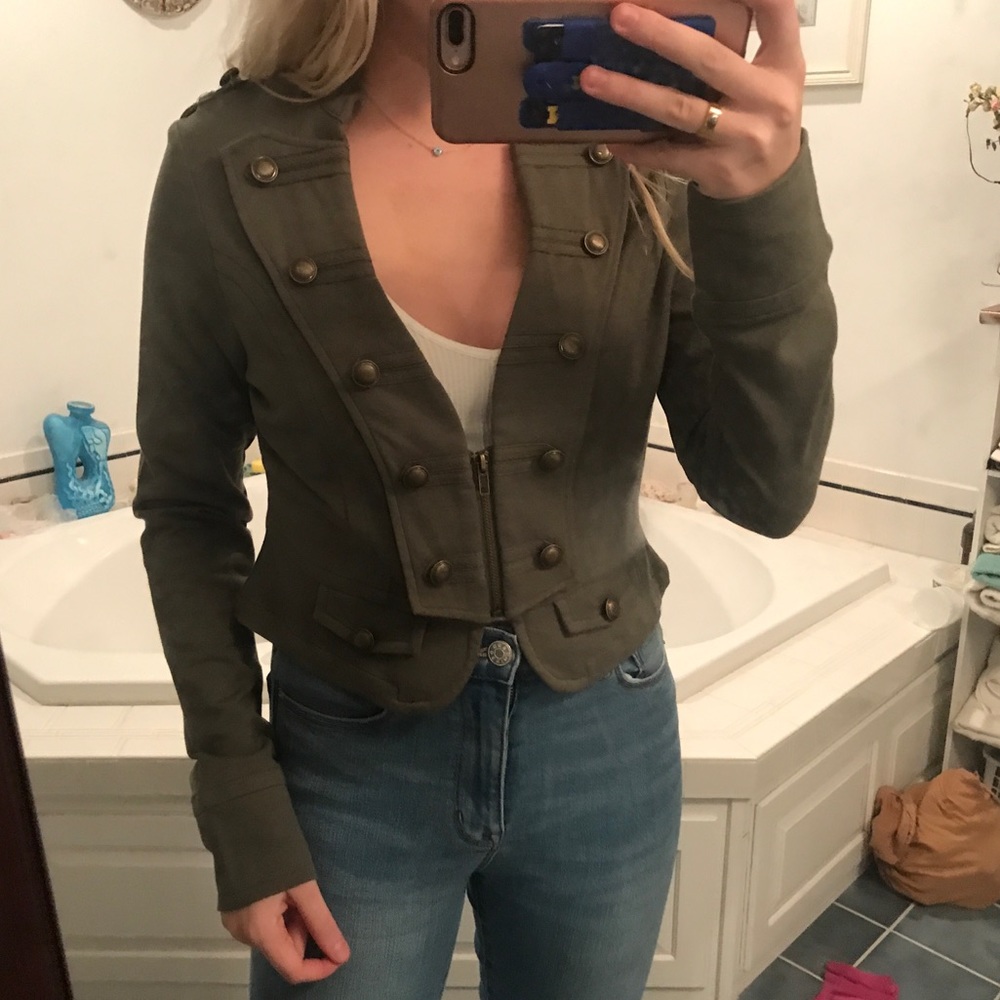 Green jacket